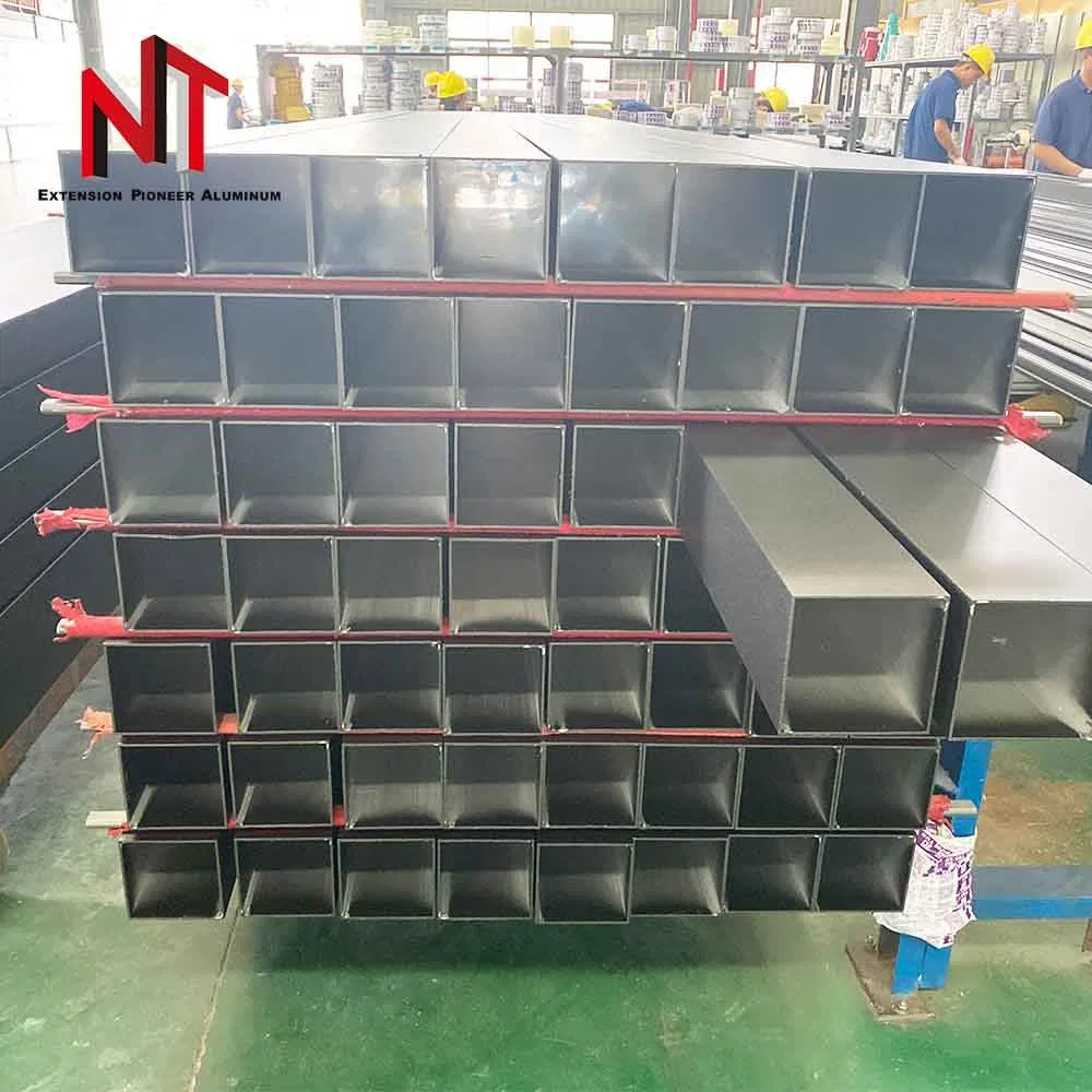 Customized 6ooo Series Aluminum Rectangular Pipes with Cutting Service-Premium Quality