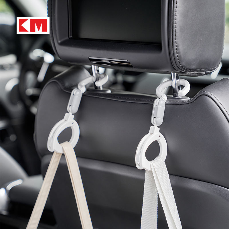 Крючок для коляски Km5141, 360° вращение, одинарный