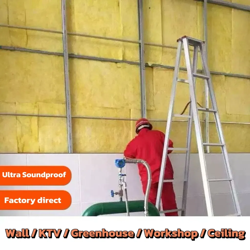 Glass Wool Insulation and Soundproofing Best-Selling Product - Glass Wool Felt