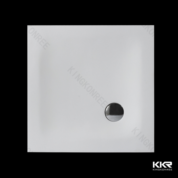 Modern Family Bathroom Solid Surface Stone Resin Shower Tray in High Quality
