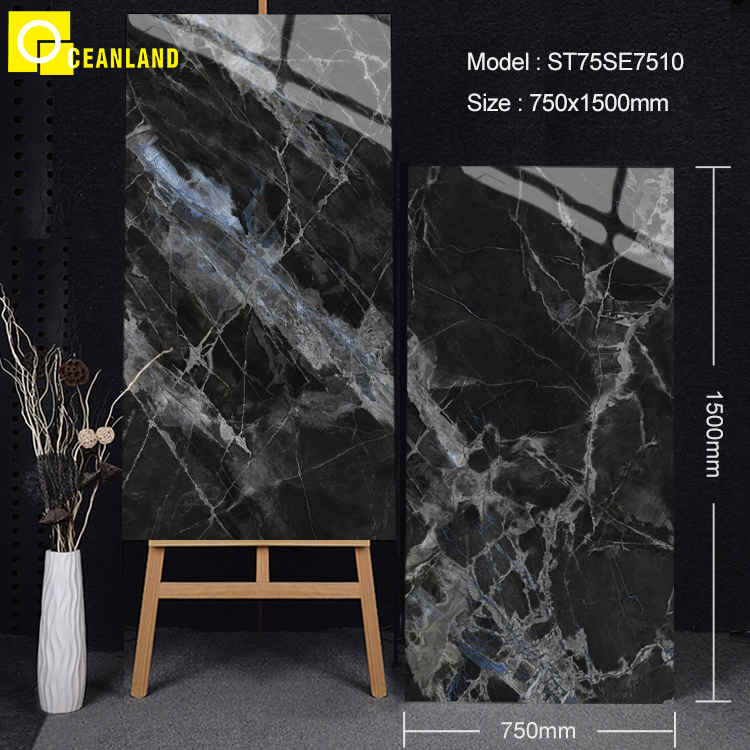 Керамогранитная плита 750x1500 мм, спеченный камень