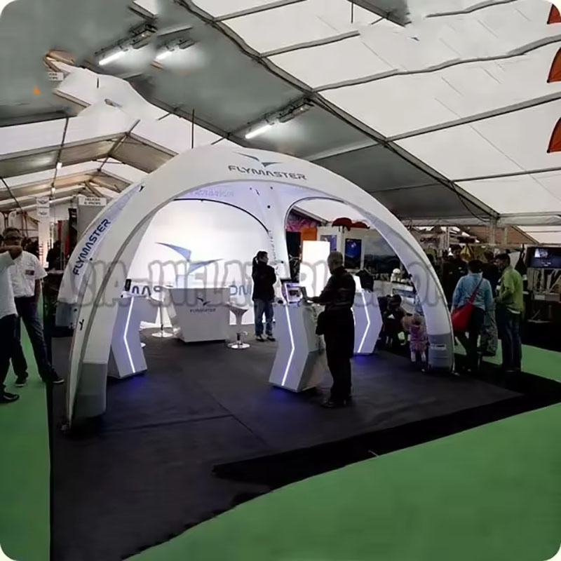 Portable Commercial Gazebo Canopy Cover Spider Exhibition Inflatable Tent Inflatable Promotional Tent Dome Tent for Wedding Marquee