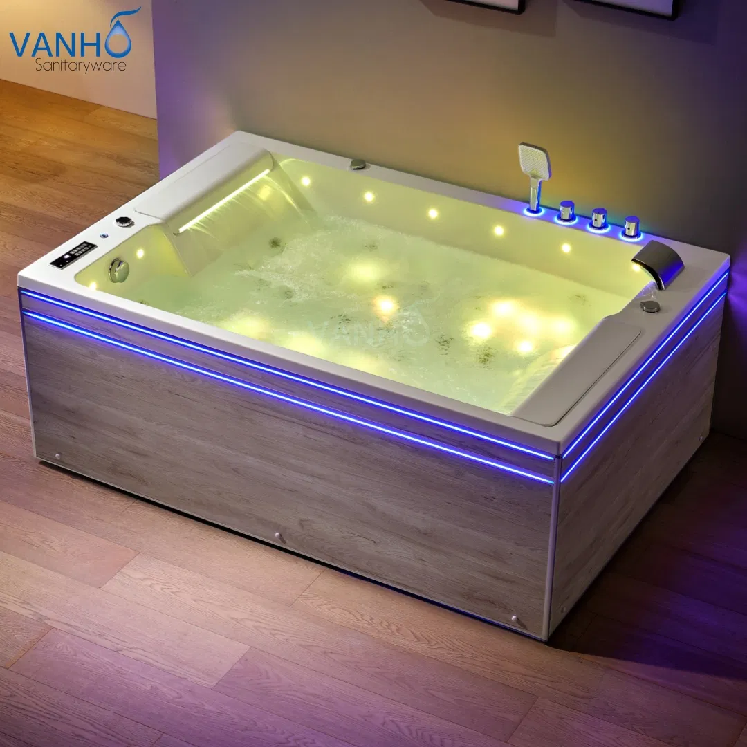 Угловая ванна с гидромассажем и функцией SPA