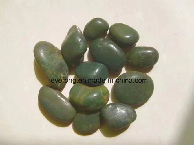 Highly Shine High Polished Natural Stone Tumbled Pebble for Garden Decoration