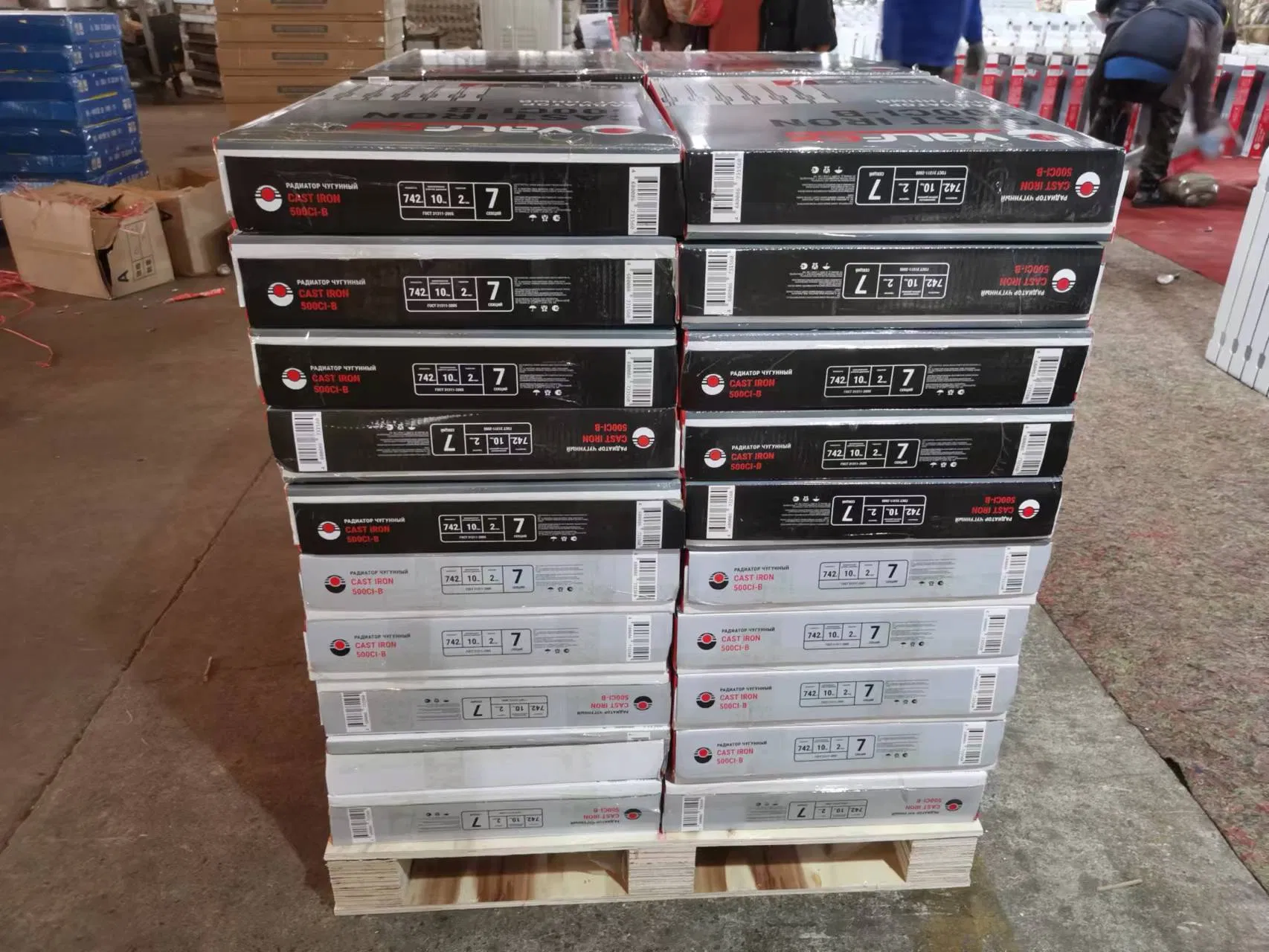 Thermal Efficiency Heating System Cast Iron Radiator