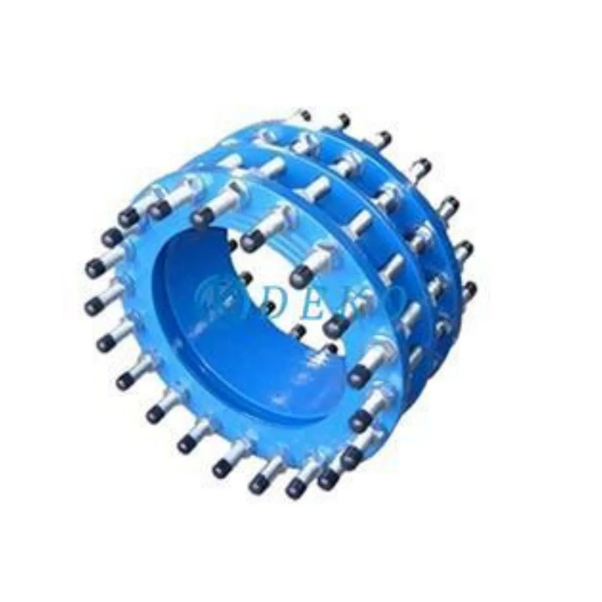 Custom Pipe Fitting Double Flange Adaptor Flexible Coupling Ductile Iron Dismantling Joint