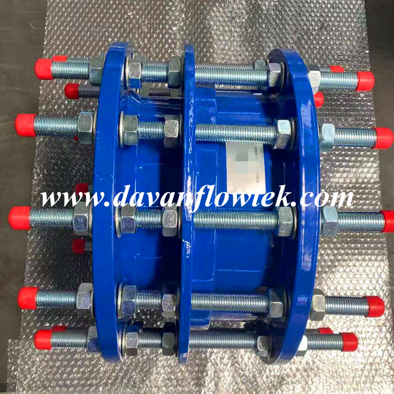 Carbon Steel Dismantling Joint Ductile Iron Ggg50 Dismantling Joint Ductile Iron Pipe Fitting Flange Adaptor DN50-1200 Pn10/16 China Factory Dismantling Joint