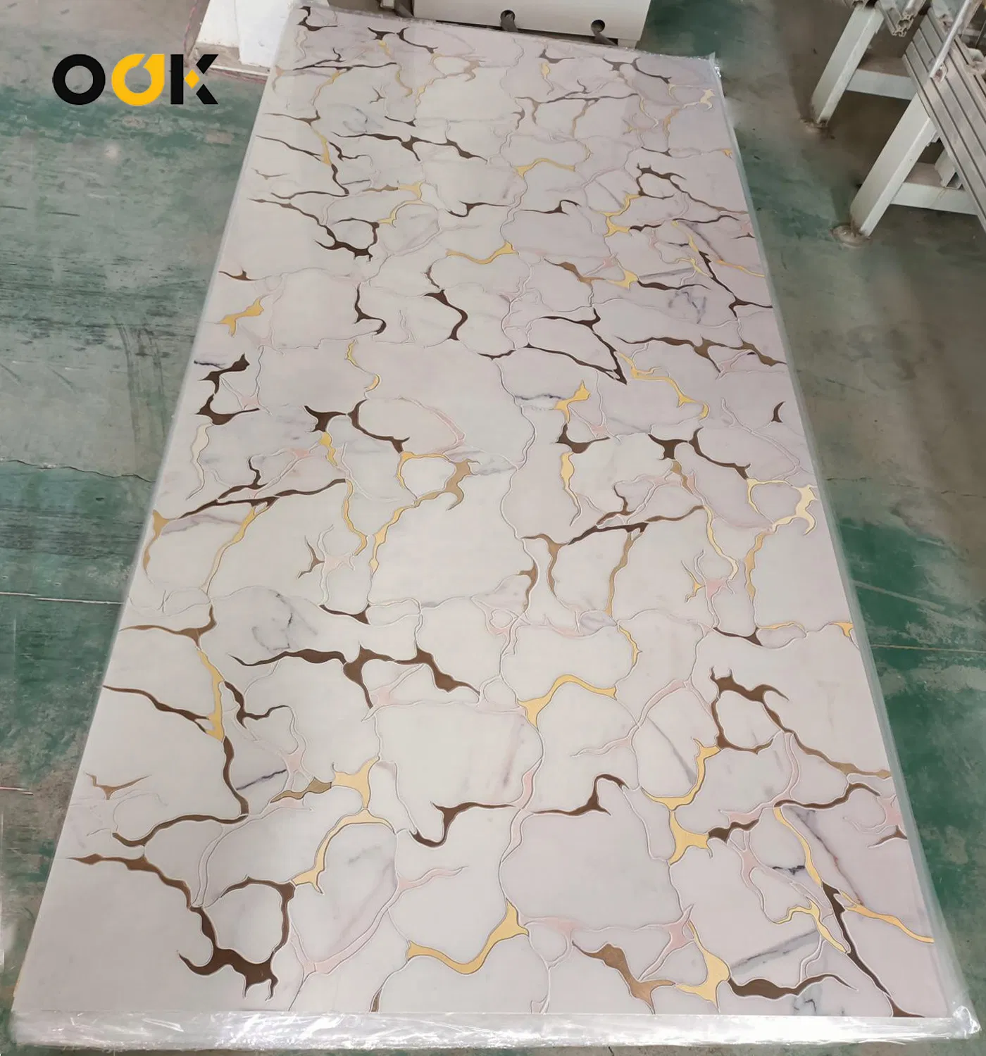 Fireproof Waterproof WPC Wall Panel PVC Crystal Marble Bamboo Charcoal Interior PVC Wall Panel China Manufacture Bamboo Fiber Board PVC Crystal Fiber Board Mois