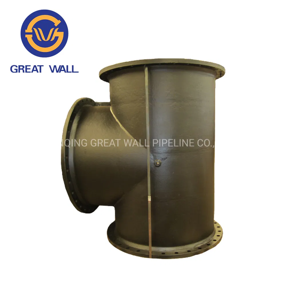 Premium Zinc Coated Ductile Iron Double Flange Bend Fitting
