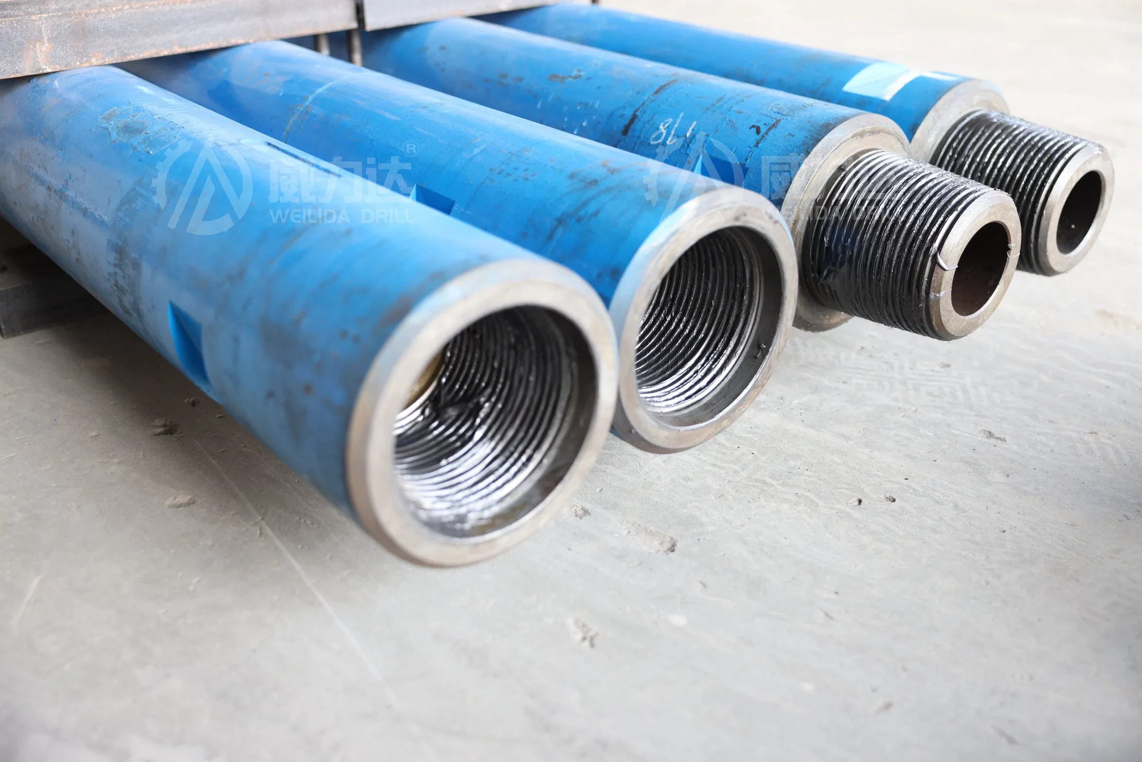 API Spec 127mm Spiral/Slick Drill Collar for Oilfield Drilling Machine