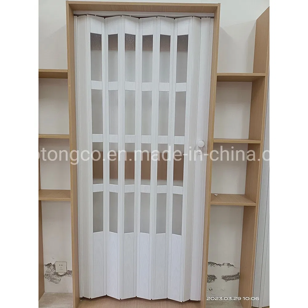 PVC Folding Bathroom Door