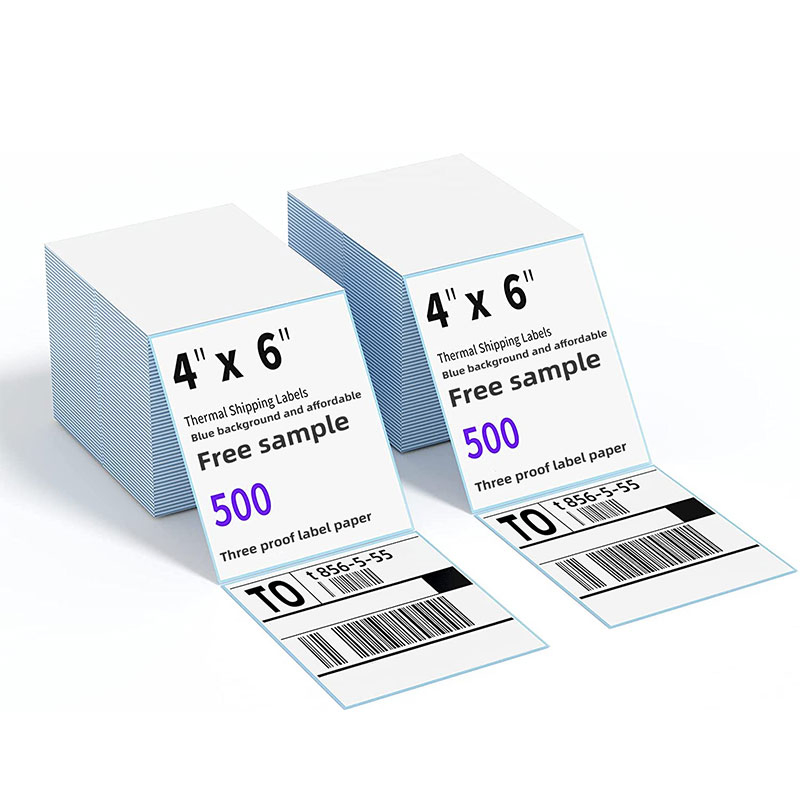 Premium Self-Adhesive 4X6 Thermal Shipping Labels for Easy Use