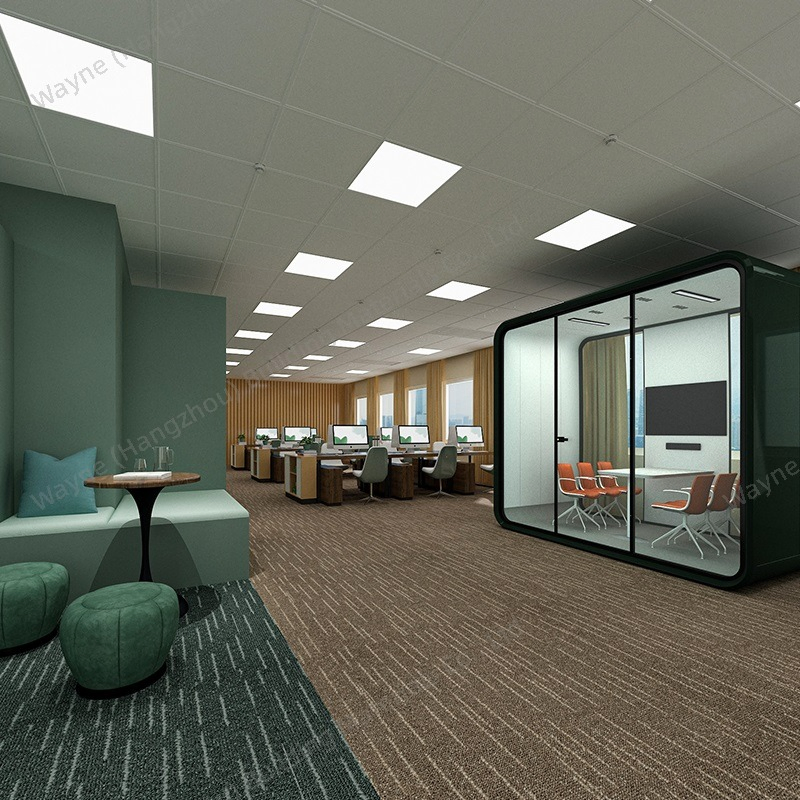ODM Customized Soundproof Cabin for Office in Commercial Building Singapore
