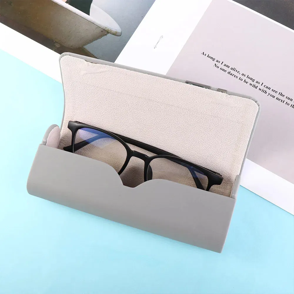 Magnetic Glasses Case Women PU Leather Soft Eyewear Bag Fashion Portable Sunglasses Box Bags Accessories Eyeglasses Cases Glasses Protective Storage Box