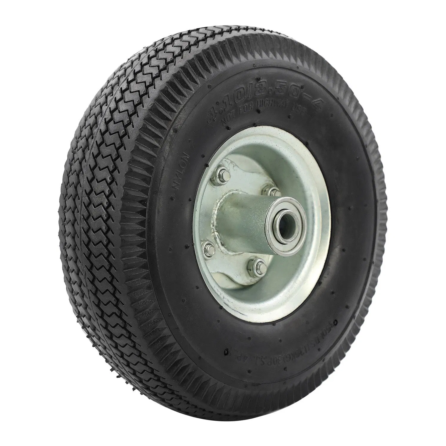 Hand Truck Trolley Air Tyre Wheel Barrow Pneumatic PU Solid Rubber Tyre