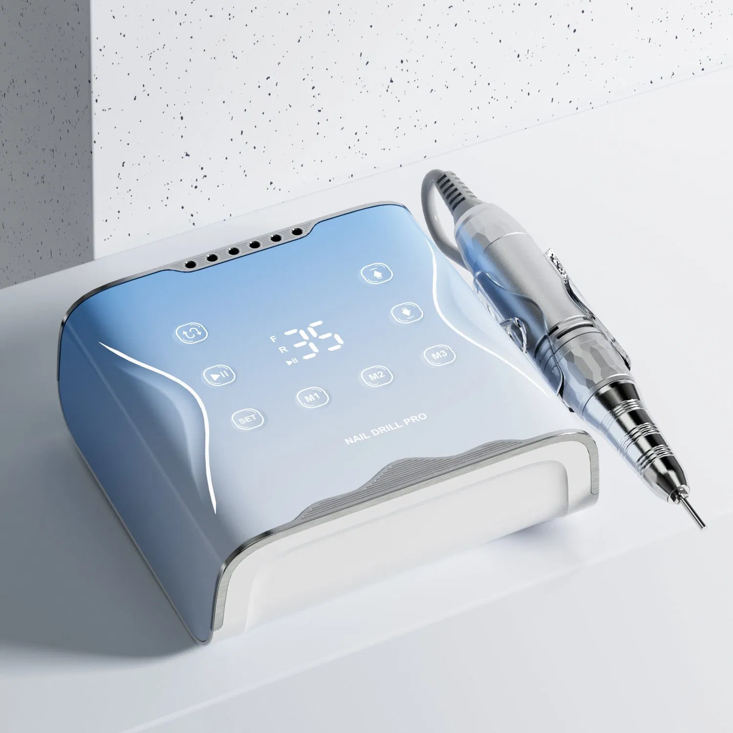 Wholesale Nail Supplies Memory Function Touch Button 35000rpm Nail Drill for Nail Art