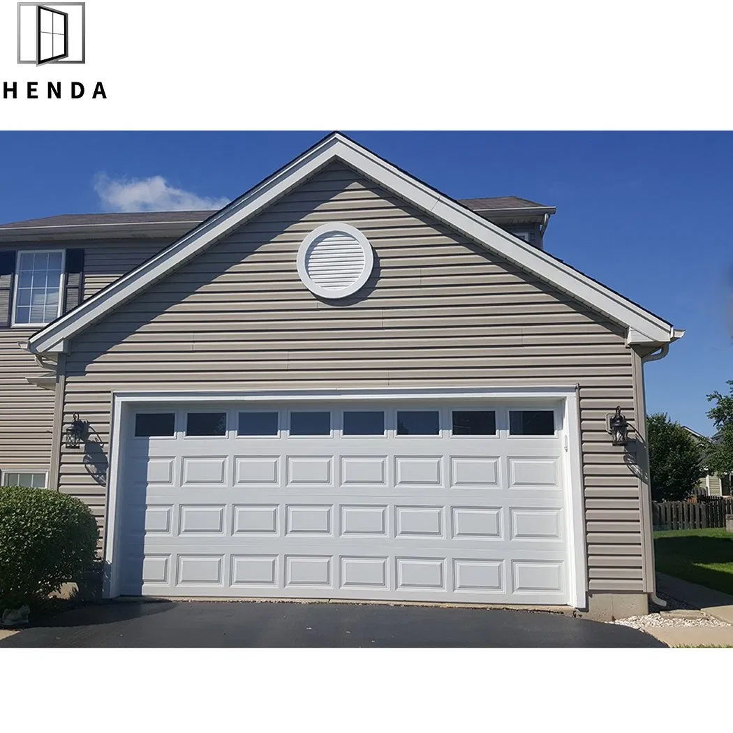 America Hot Selling Wholesale Price Customized Residential House Villa Modern Insulated Remote Control Roller Shutter Glass Automatic Garage Door