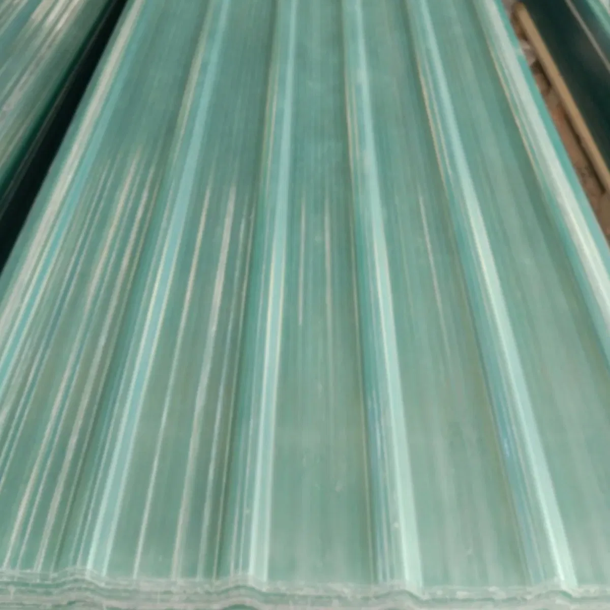 FRP Fiberglass Translucent Roof Tile Clear Roofing Sheet with Lighting Panel FRP Sheet for Translucent Roof