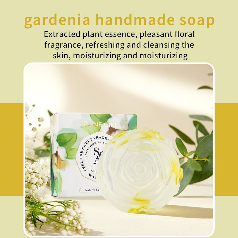 Seline Girl Chinese Color Box 80g Gardenia Soap