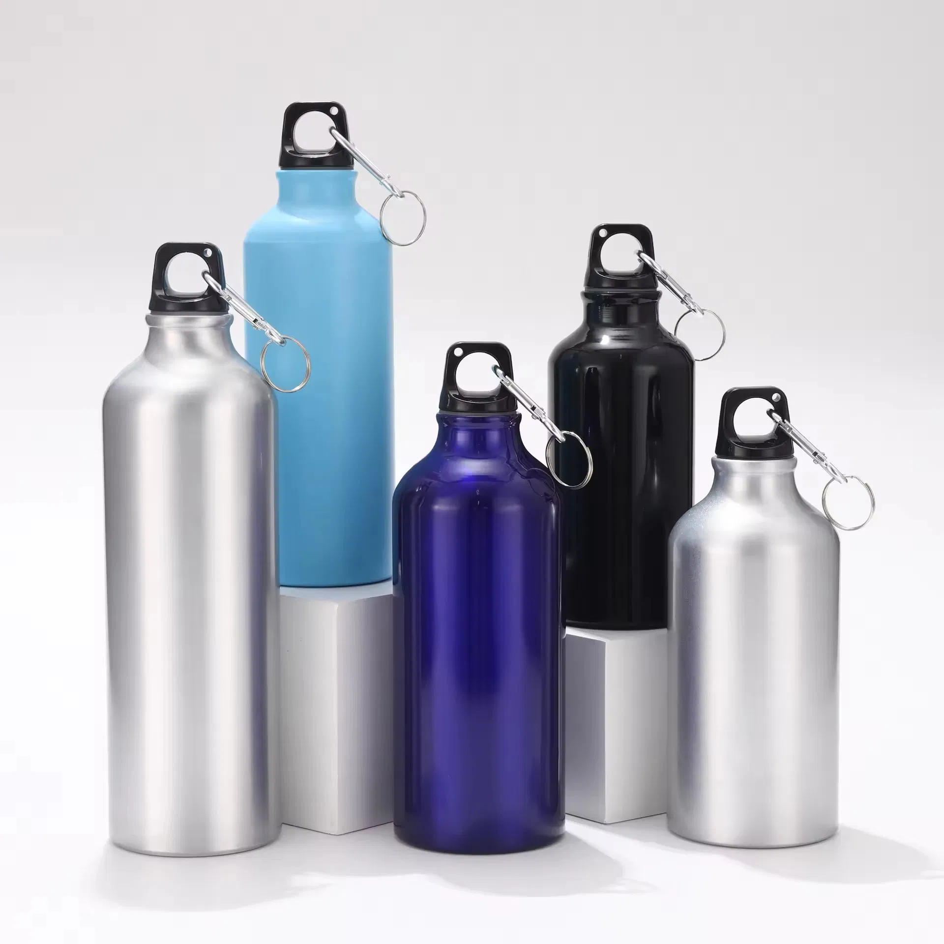 Алюминиевая бутылка для воды 750 мл с логотипом