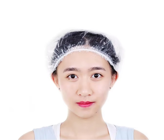 Disposable Safety Products Hair Net Strip Cap Mob Shower Cap