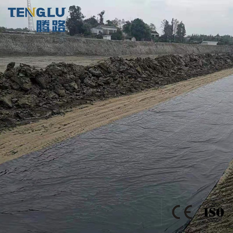 Fish Pond Liner Geomembrane PE 11-44n Yield Strength 0 14-3mm Thickness for Fish Hatchery Ponds, Lake Bottom Lining and Water Containment