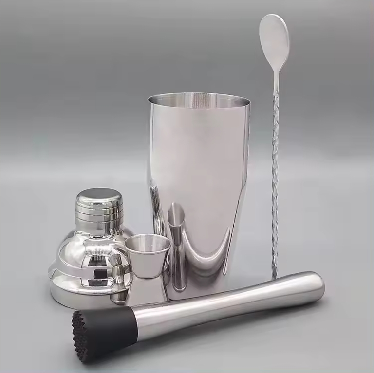 Барный набор Bartender Kit: шейкер и инструменты из нержавеющей стали