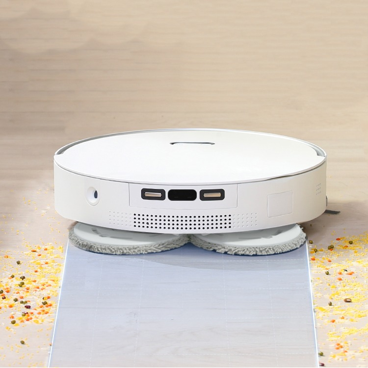 Fully Automatic Smart Robot Vacuum Cleaner with Self Mop Washing and Drying