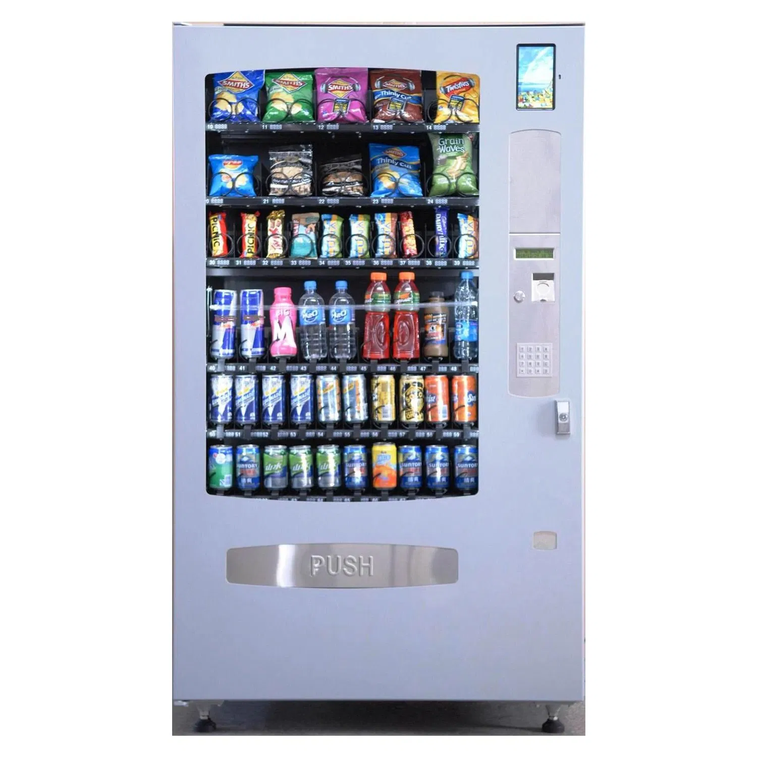 Customizable 24 Hours Vending Machine for Snacks and Drinks High Quality Automatic Dispenser