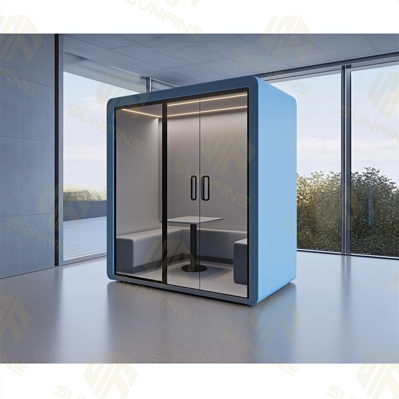 Portable Open Office Work Sound Isolation DIY Privacy Soundproof Recording Study Phone Booth