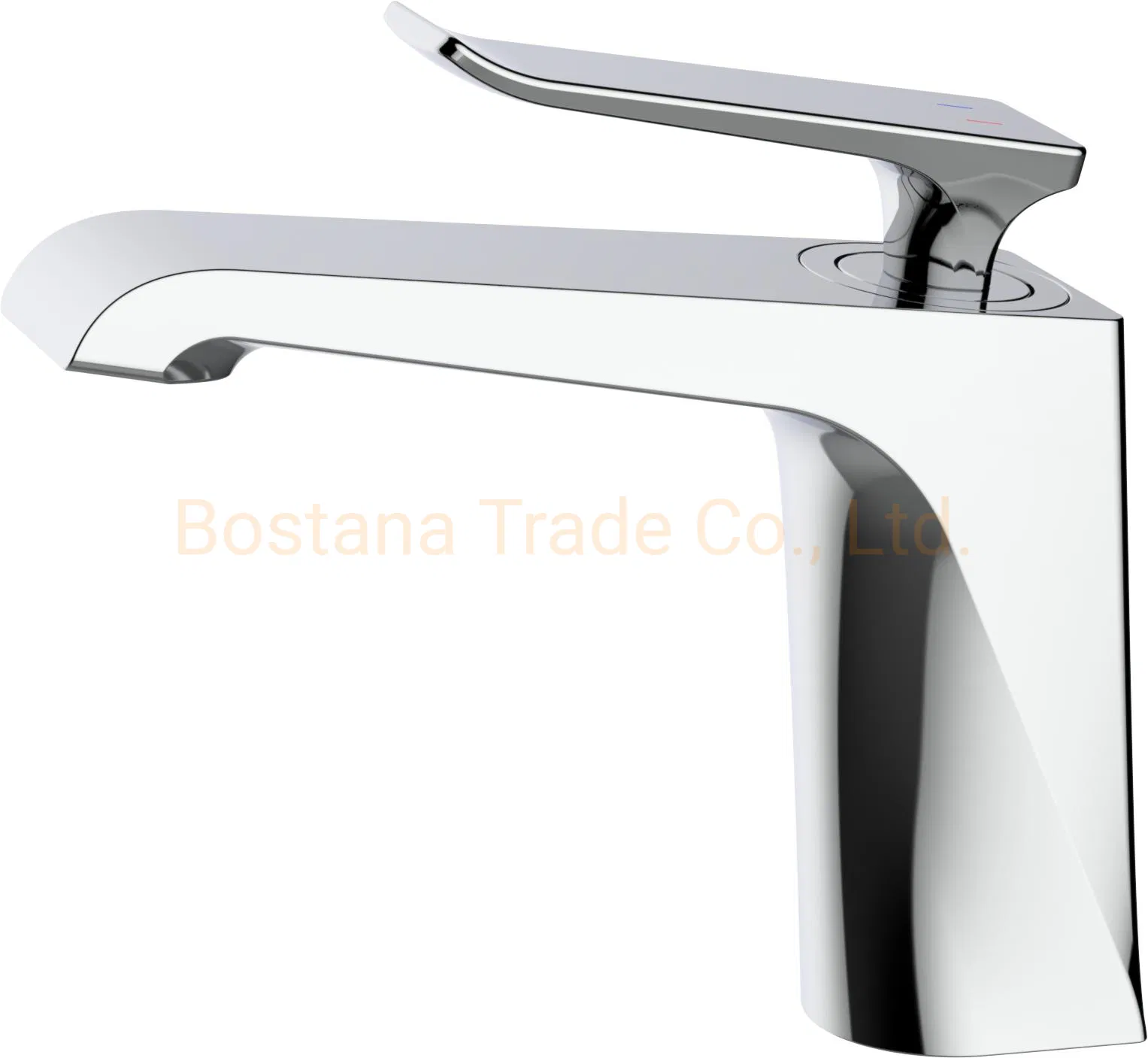 Shower Set Economic Type Brass Chrome Wall Mounted Square Shower Mixer