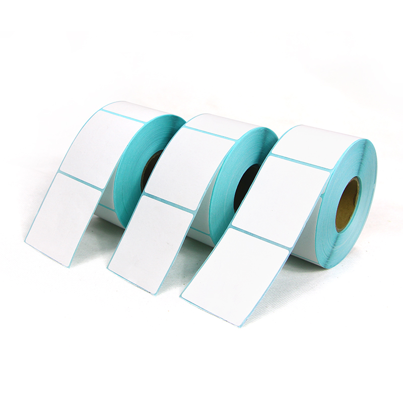 Tear Resistant Synthetic Vinyl Thermal Removable Adhesive Barcode Label for Multiple Usage