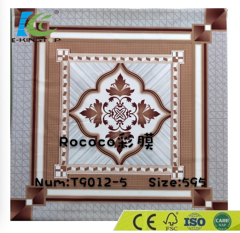 Потолочная ПВХ плитка 595x595мм и 603x603мм