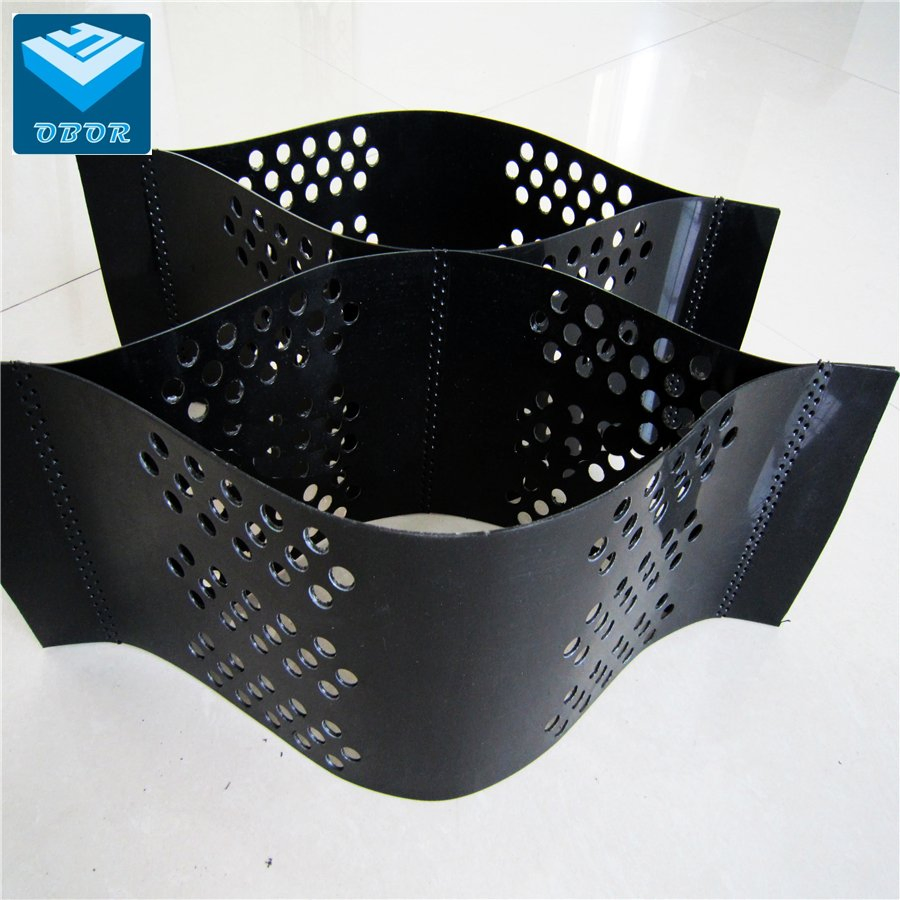Driveway Grid Earthwork Material HDPE Geocell 150mm 200mm
