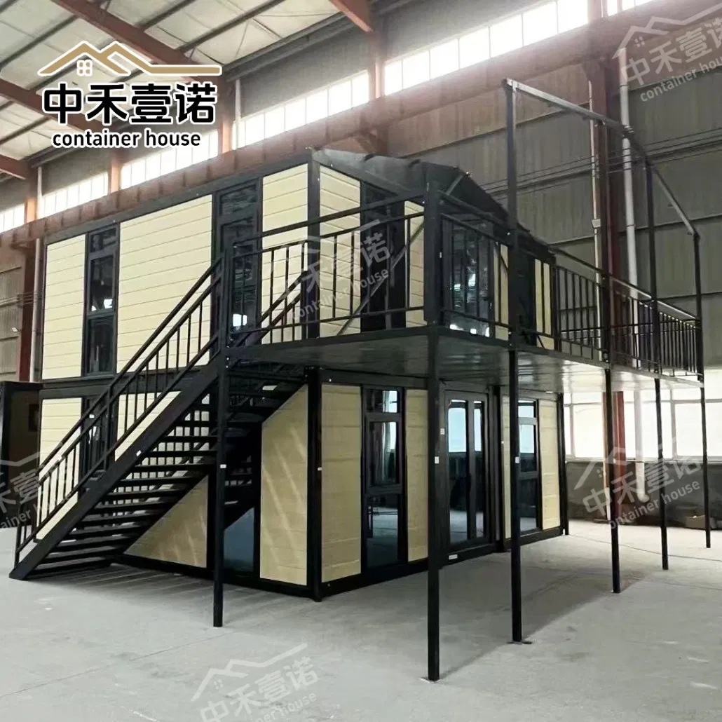 Anticorrosion Shipping Container House for Student Dormitories with Single Doors