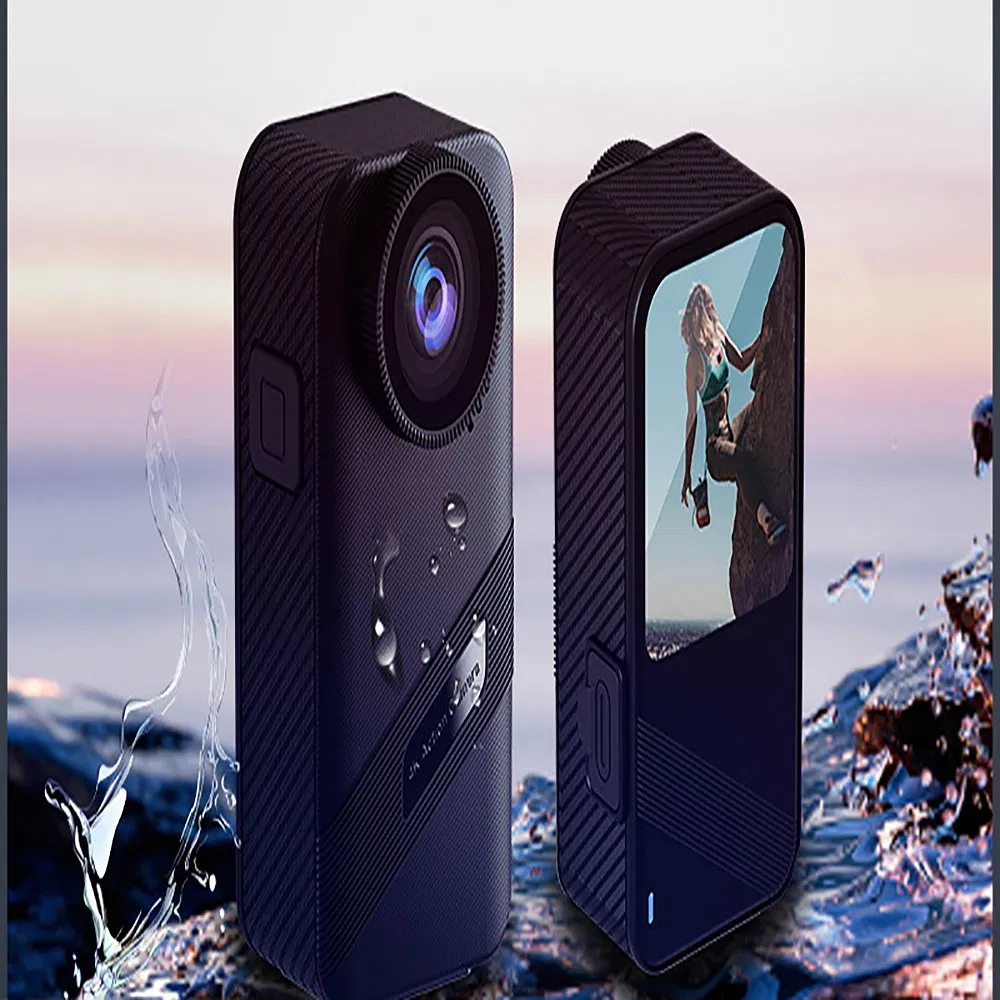 Экшн-камера Zoom с Wi-Fi, водонепроницаемая