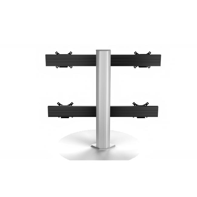 Складная стойка для двух мониторов 14-32 дюйма