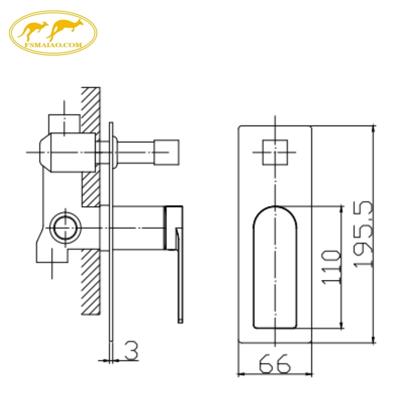 Bathroom After-Sales Support Bulk Order Discounts Durable Shower Mixer with Diverter