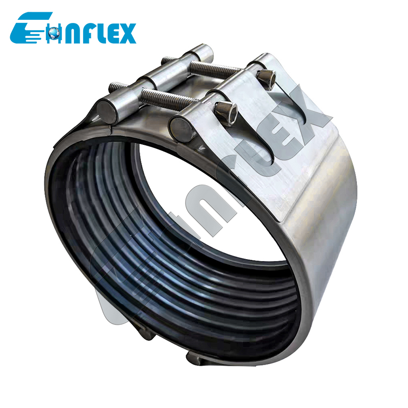 Folding Type Stainless Steel Coupling Repair Clamp for Water Gas Oil Pipe
