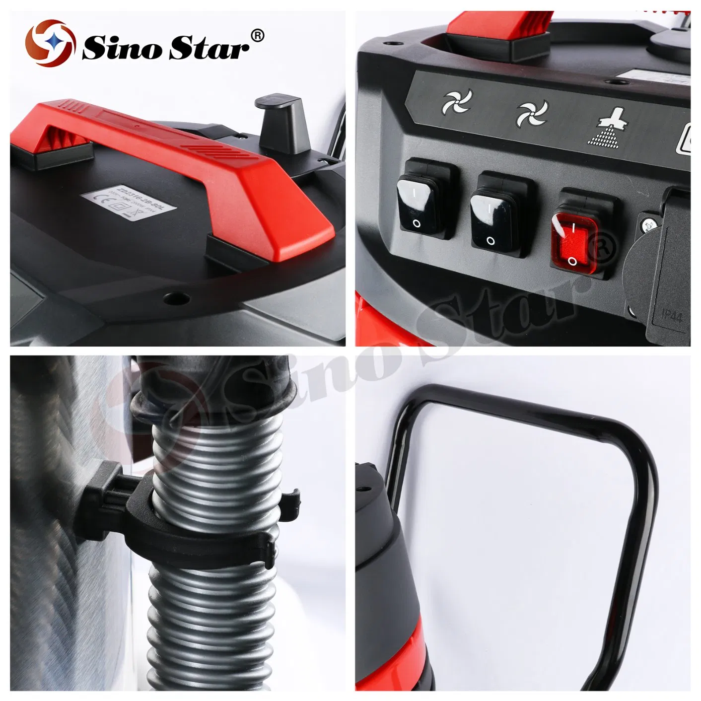 Car Wash Vacuum Cleaner Wet and Dry Cleaning Upholstery Carpet Car Vehicle Floor Injector Suction Unit Vacuum Cleaner