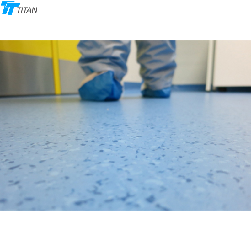 Антибактериальное ПВХ покрытие 2м, PUR слой, для госпиталей