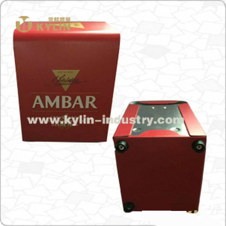 New Red Square High Quality Metal Napkin Dispenser