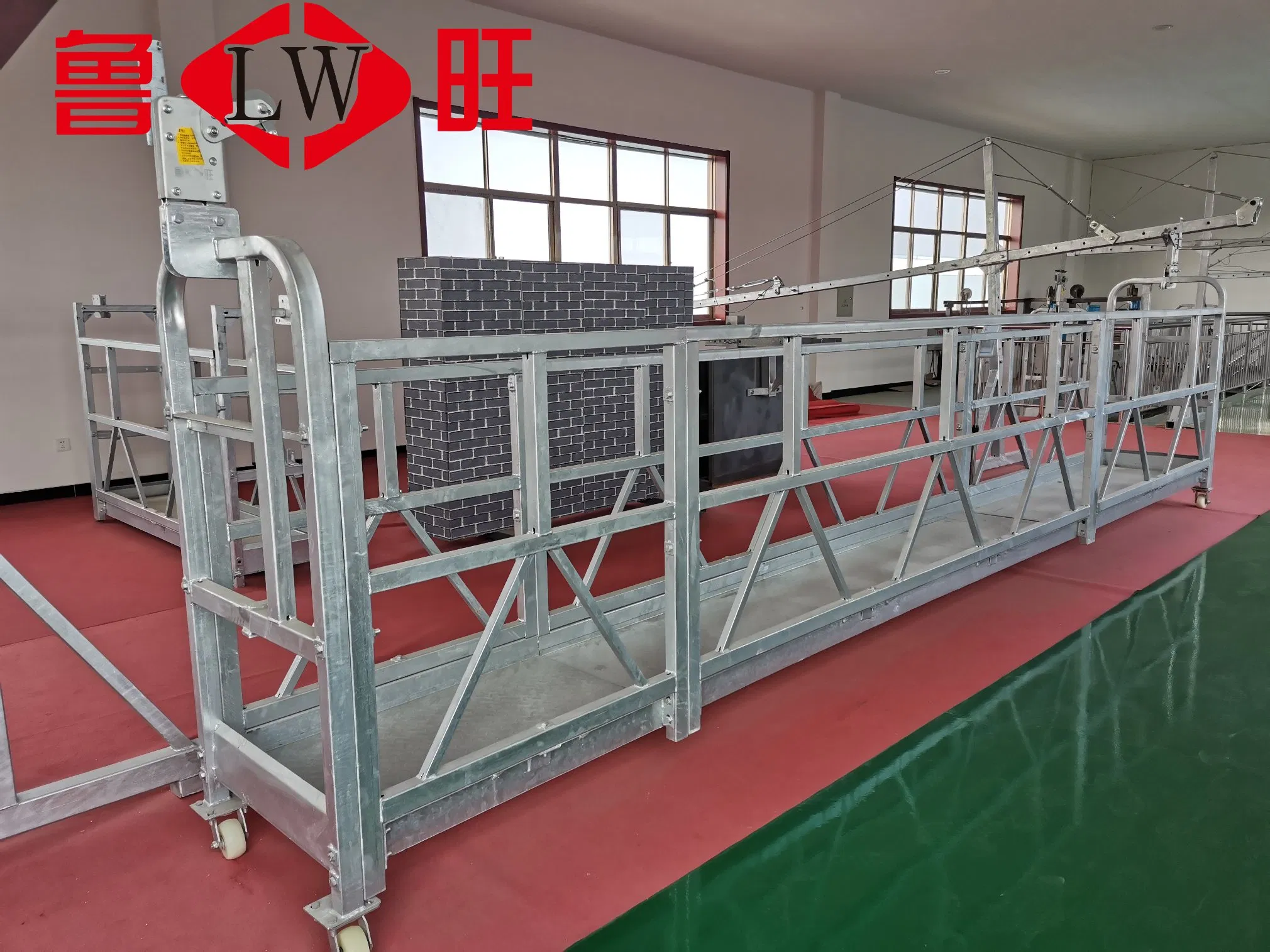 Luwang Zlp800 Aluminium Welding Suspended Working Platform
