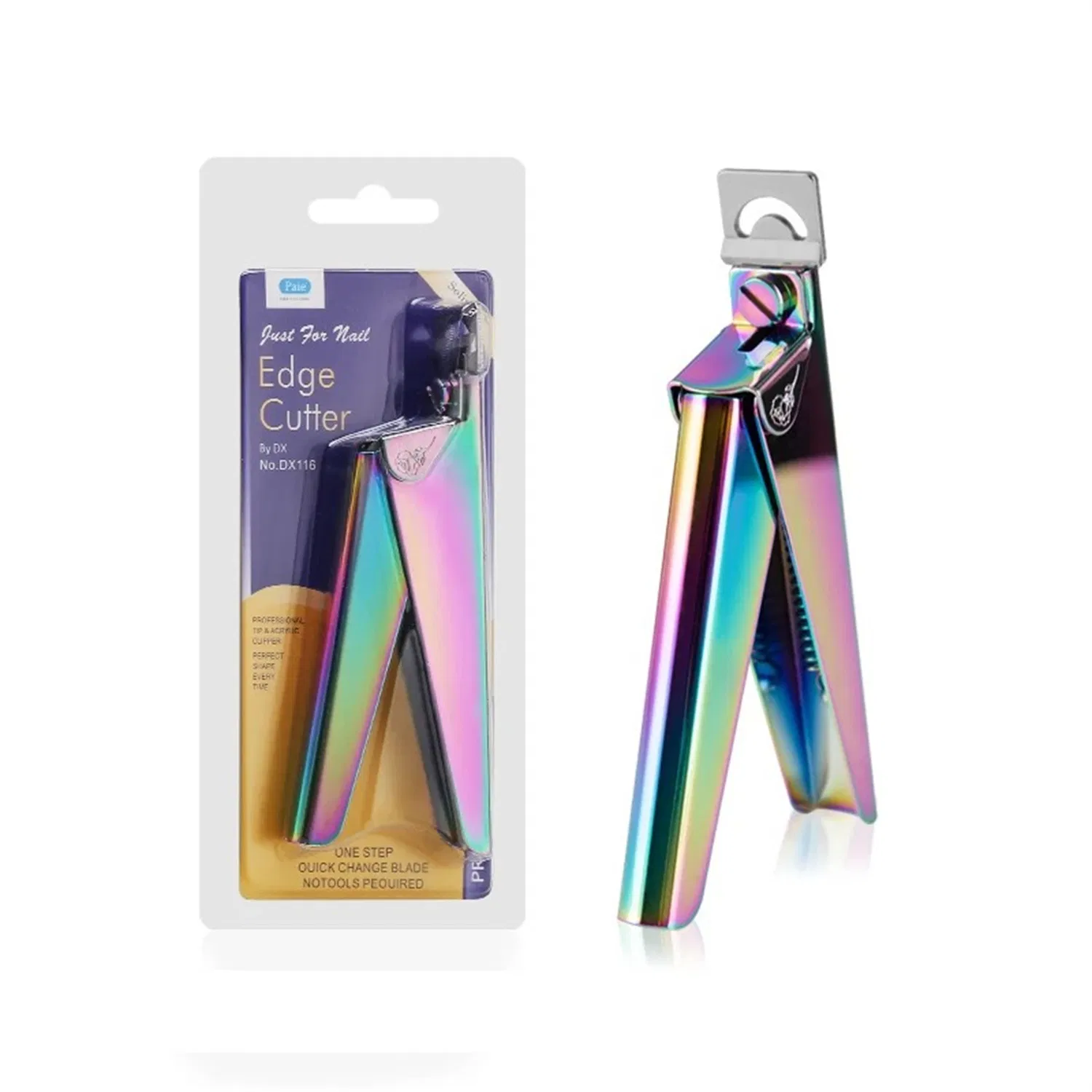 Wholesale Stainless Steel U-Shaped Scissors for Salon Home Nail Art Manicure Tool Nail Tips Clipper