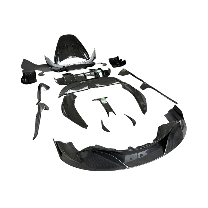 Универсальный грязезащитный спойлер из карбона для McLaren 720S