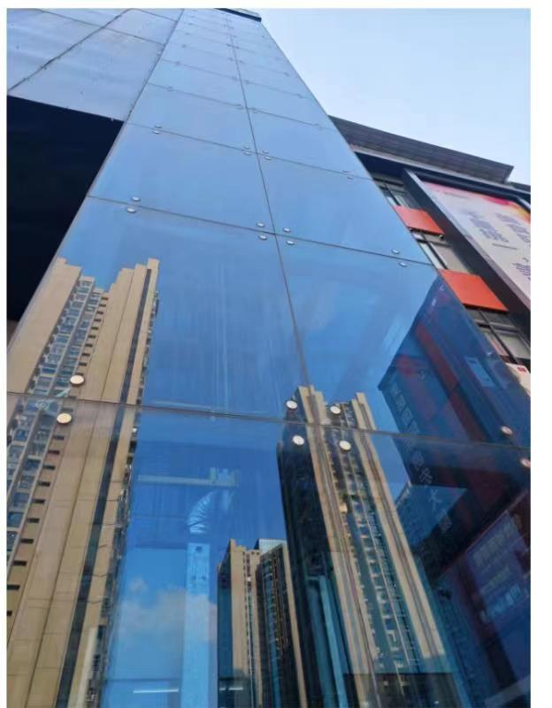 Modern House Decoration Aluminum Frame Glazed Double Glazing Glass Curtain Wall