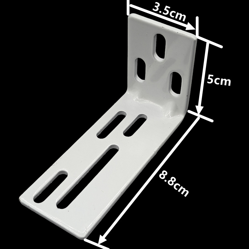 Curtain Rail Mounting Code Top Side Three Yard Square Bent Clamp Bracket Fixing