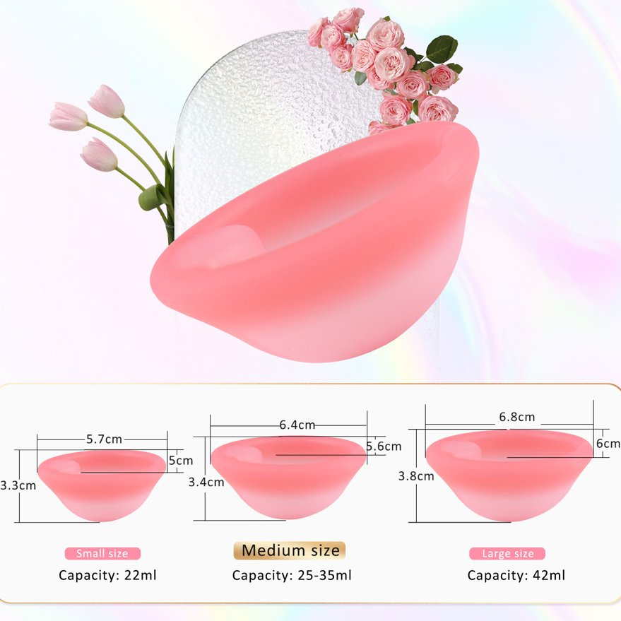 Furuize Menstrual Disc - No Metals or Toxins -100% Medical-Grade Silicone - Ranked 1 for The Most Soft Reusable Period Disc -Wear 12 Hours - Tampon Alternative