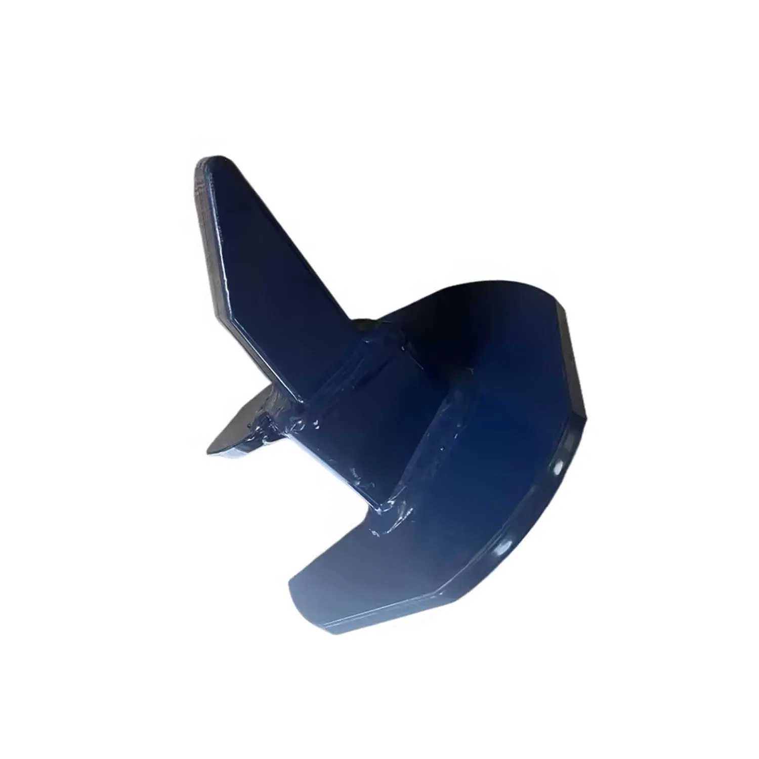 Factory Customized Painting Blue Color Square Pipe Welded Screw Helical Pile