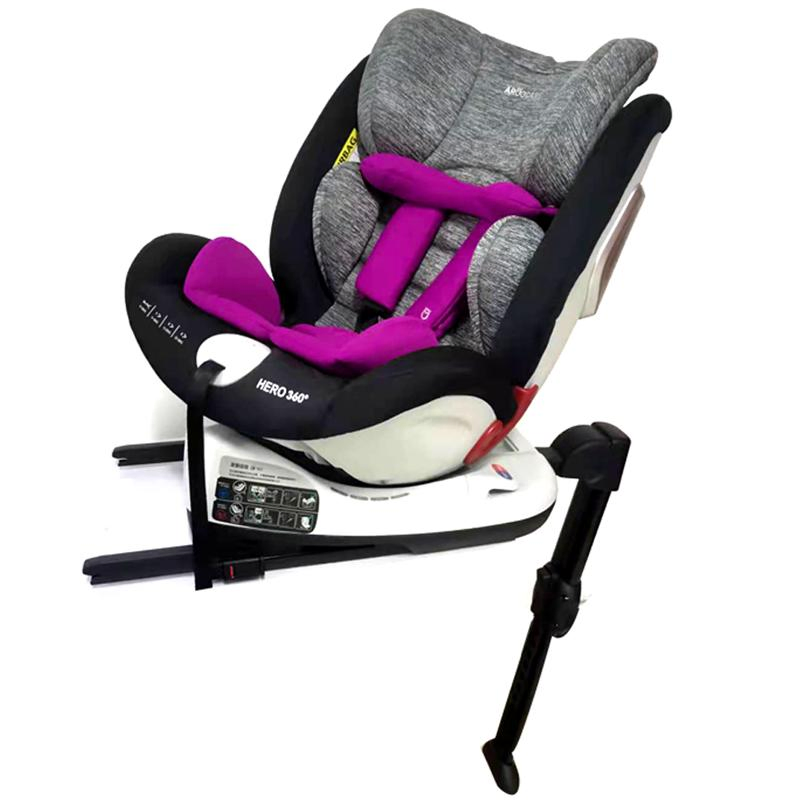 Best Quality Rotational 0 - 12 Years 0 - 36 Kg Car Baby Safety Seat Support Both Forward and Rearward Facing Installed